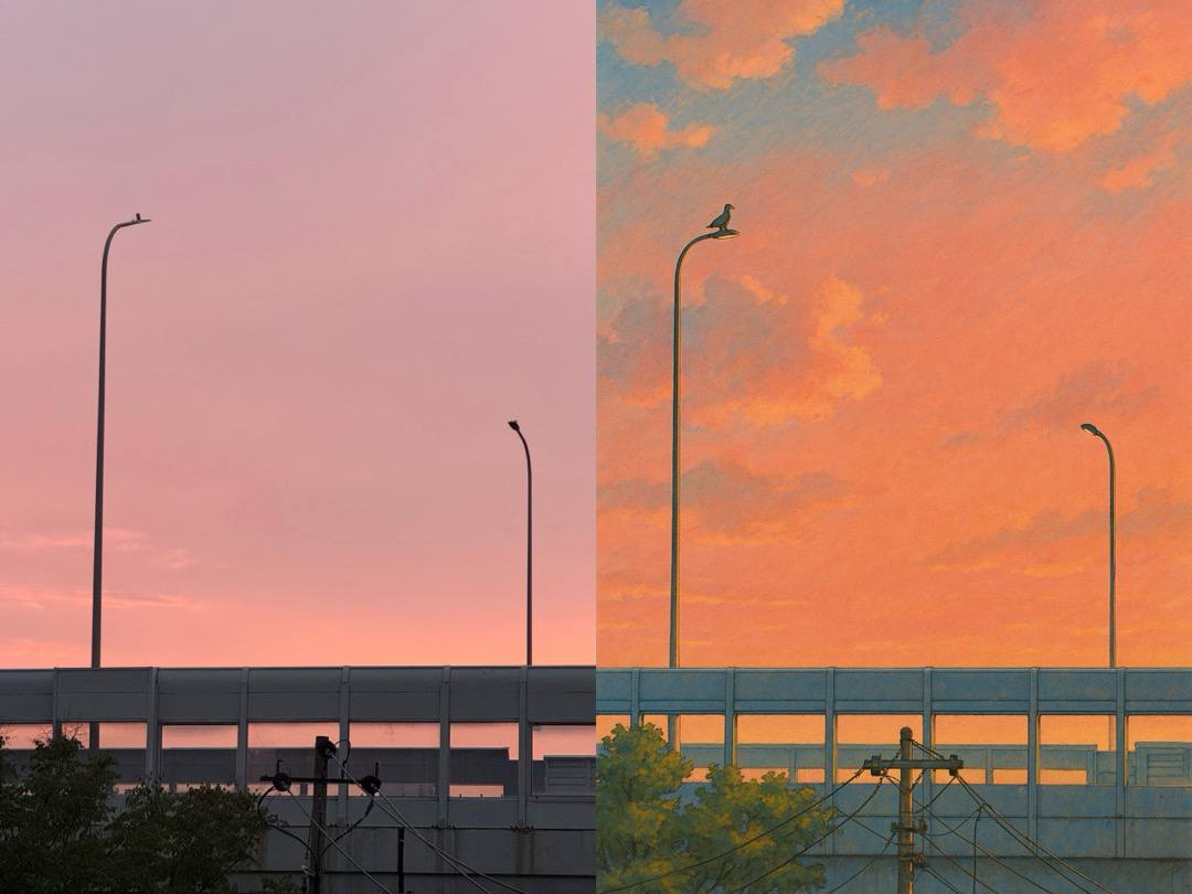 今日夕阳